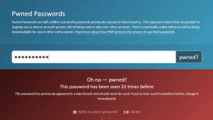 Pwned Passwords（Have I Been Pwned）