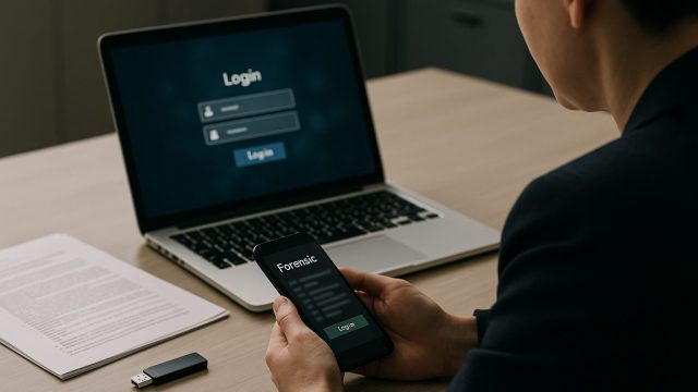 「個人によるフォレンジック調査の相談と証拠保全作業