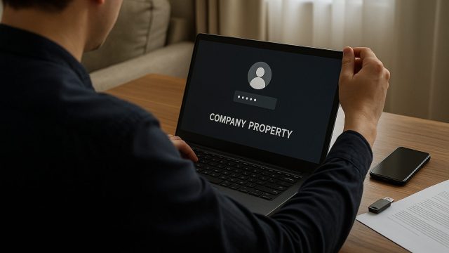 在宅勤務中の社用PCからの情報漏洩リスク