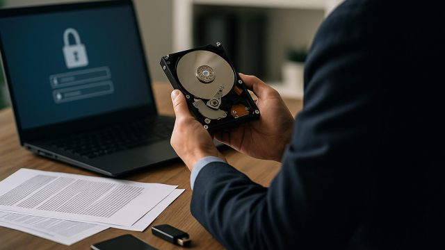 削除されたHDDデータのフォレンジック調査