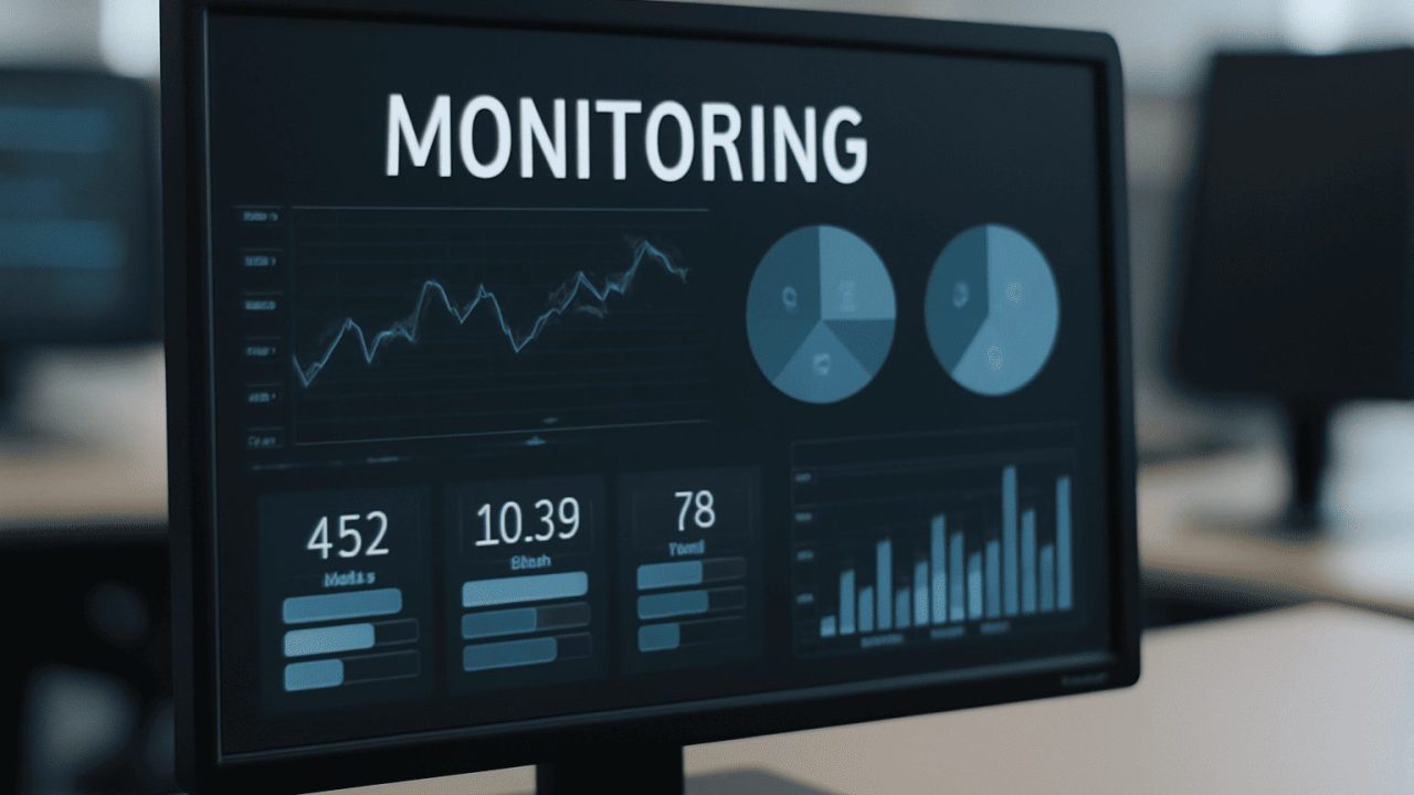 会社　PC　監視