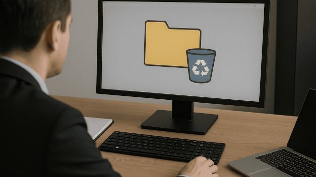 フォルダ 削除 復元