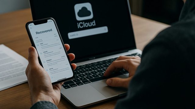 iCloud 復元