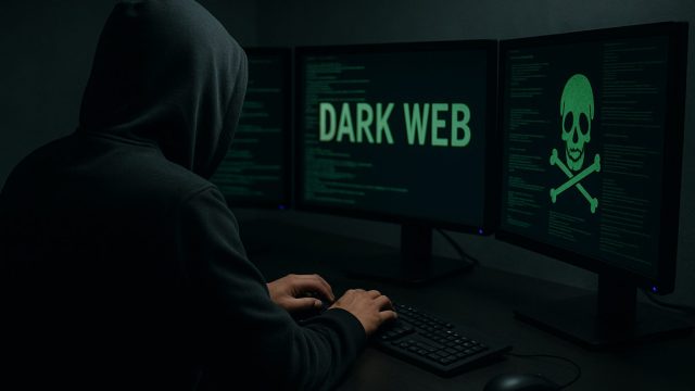 ダークウェブで個人情報を売買しているハッカー